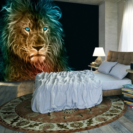 Fototapeet - Abstract lion - 100x70