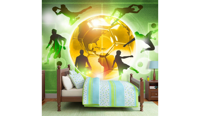 Fototapeet - Football training - 250x175