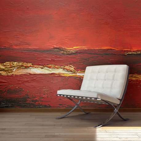 Fototapeet - Gold wave - 300x231