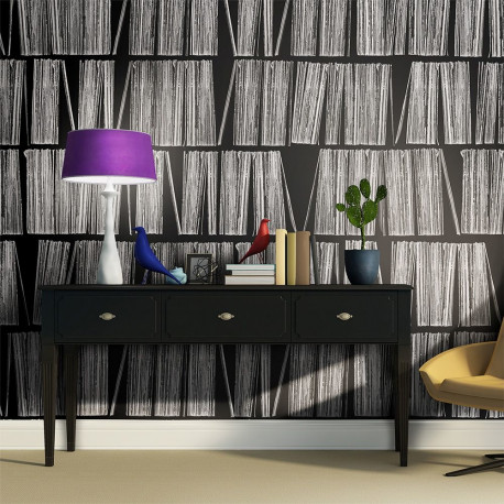 Fototapeet - Home library - 350x270