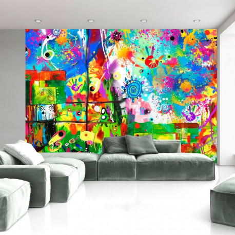 Fototapeet - Colorful fantasies - 100x70