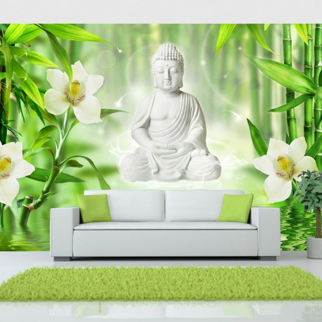 Fototapeet - Buddha and nature - 150x105