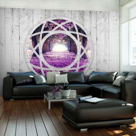 Fototapeet - Fuchsia landscape - 100x70