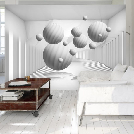 Fototapeet - Balls in White - 150x105