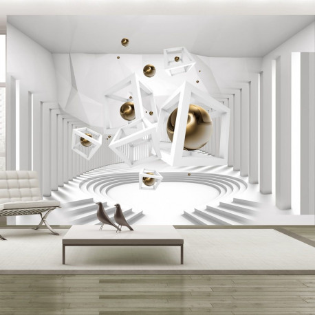 Fototapeet - Geometrical Corridor - 300x210