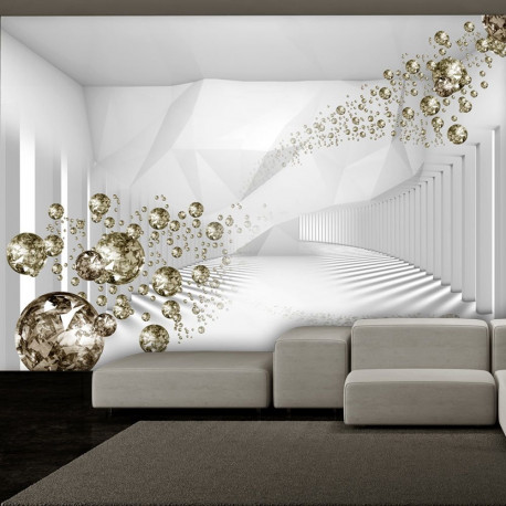 Fototapeet - Diamond Corridor (Grey) - 300x210