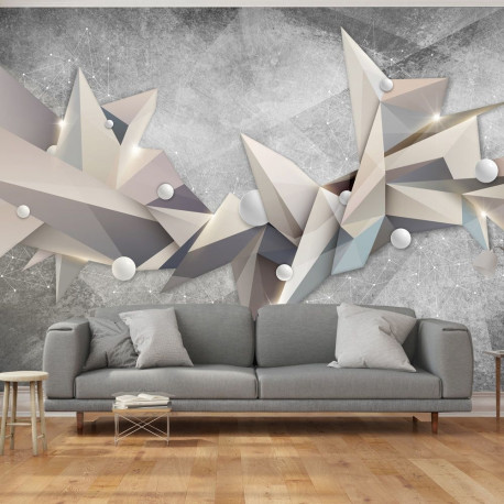 Fototapeet - Geometrical Constellation - 350x245