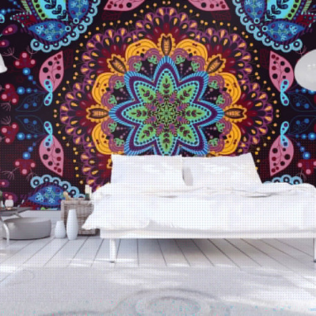 Fototapeet - Colorful kaleidoscope - 300x210