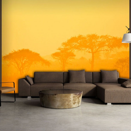 Fototapeet - Orange savanna - 350x270