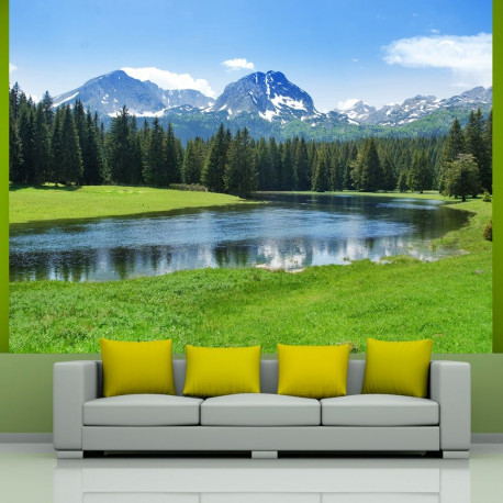 Fototapeet - National Park Durmitor, Montenegro - 400x309