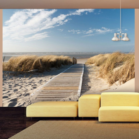 Fototapeet - North Sea beach, Langeoog - 300x231
