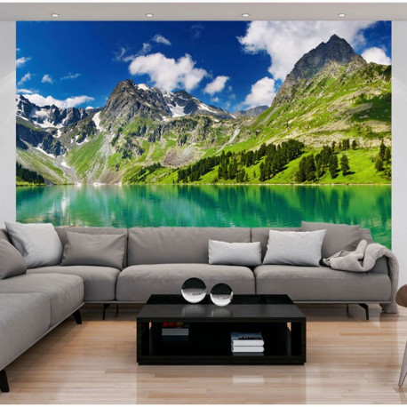 Fototapeet - Mountain lake - 300x231