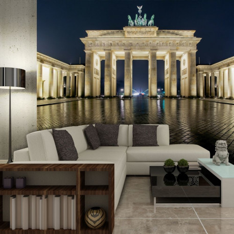 Fototapeet - Brandenburg Gate at night - 250x193