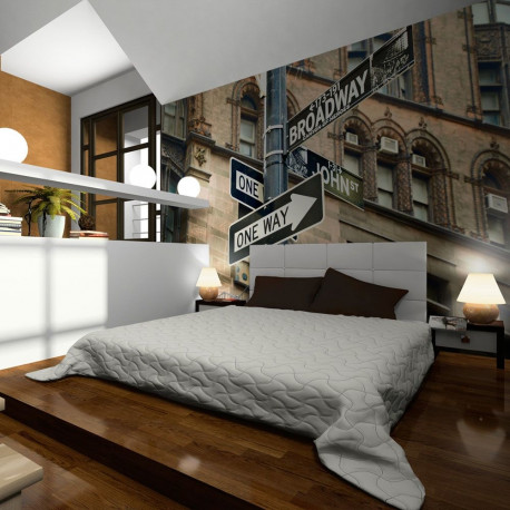 Fototapeet - All roads lead to Broadway - 350x270