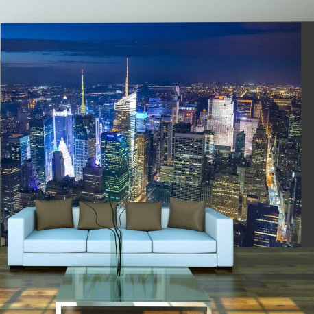 Fototapeet - Manhattan - night - 400x309