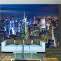 Fototapeet - Manhattan - night - 350x270