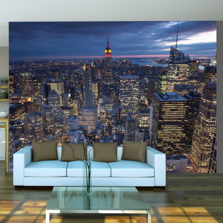 Fototapeet - New York - night - 300x231