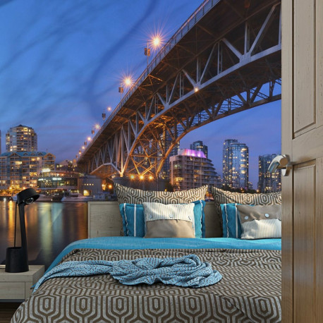 Fototapeet - Granville Bridge - Vancouver (Canada) - 300x231