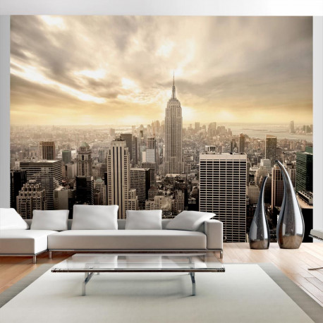 Fototapeet - New York - Manhattan at dawn - 200x154
