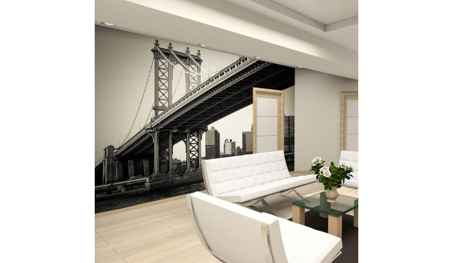 Fototapeet - Manhattan Bridge, New York - 300x231