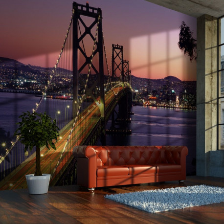Fototapeet - Charming evening in San Francisco - 300x231