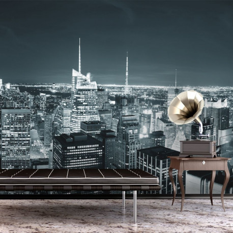 Fototapeet - New York City nightlife - 200x154