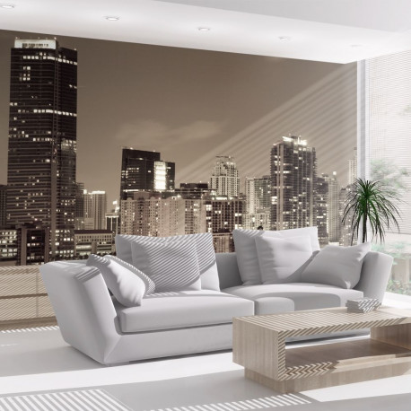 Fototapeet - Night life in Miami - 250x193