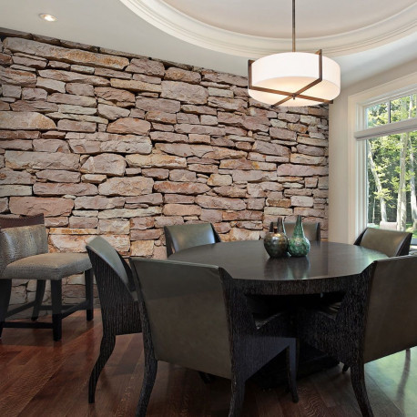 Fototapeet - Natural stone wall - 200x154