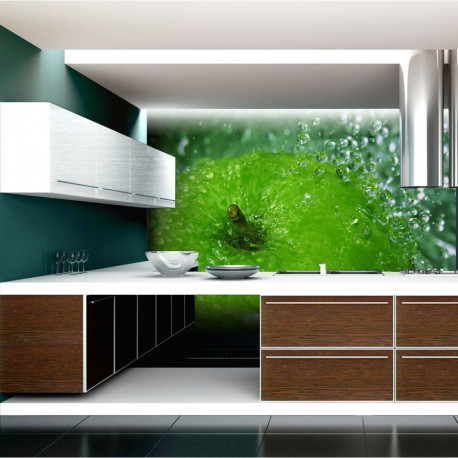 Fototapeet - Green apple - 250x193