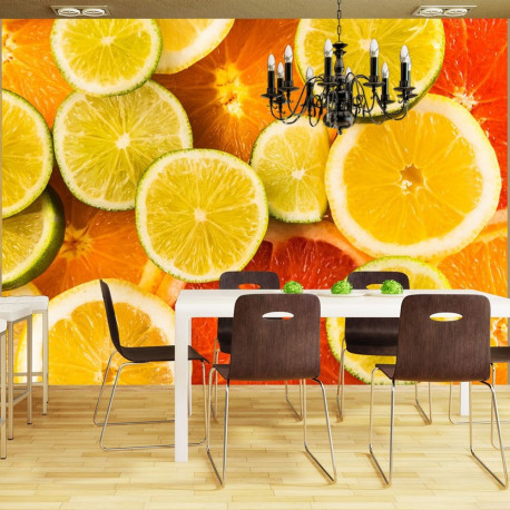 Fototapeet - Citrus fruits - 300x231