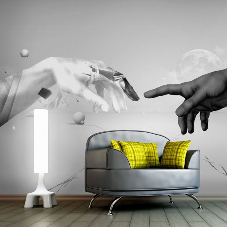 Fototapeet - Intergalactic touch - 250x193