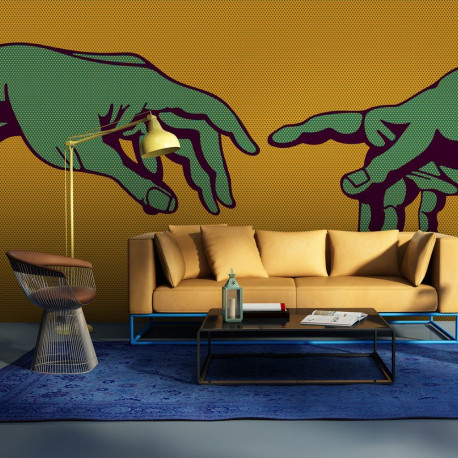 Fototapeet - Green touch - 250x193