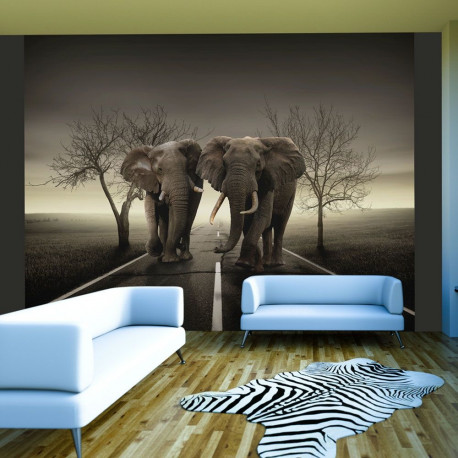 Fototapeet - City of elephants - 350x270