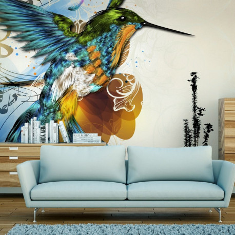 Fototapeet - Marvelous bird - 300x231