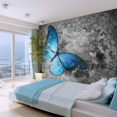 Fototapeet - Blue butterfly - 400x309