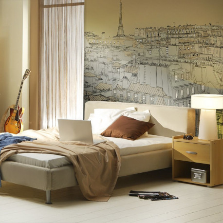 Fototapeet - Good night Paris! - 200x154