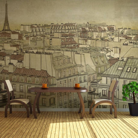 Fototapeet - Good bye Paris! - 250x193
