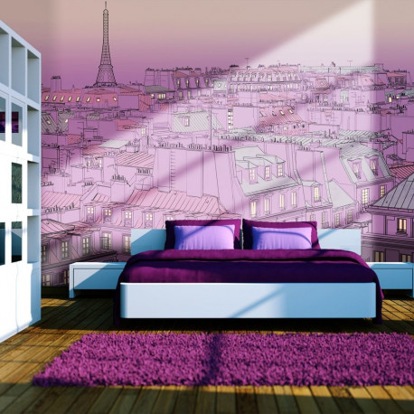 Fototapeet - Friday evening in Paris - 200x154