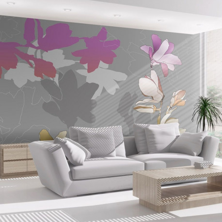 Fototapeet - Pastel magnolias - 250x193