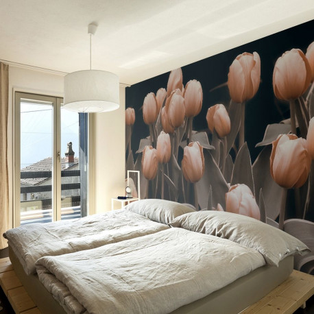 Fototapeet - Ladies among the flowers - 300x231