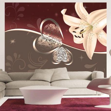 Fototapeet - Cream lily - 300x231