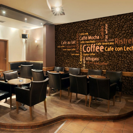 Fototapeet - Latte, espresso, cappucino... - 350x270