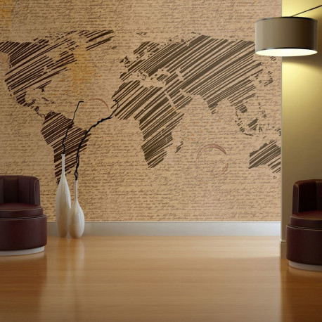 Fototapeet - Notes from journeys - 400x309