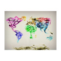 Fototapeet - Dancing smoke trails - 350x270