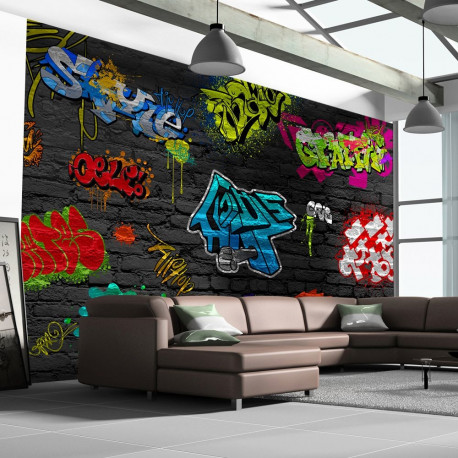 Fototapeet - Graffiti wall - 100x70