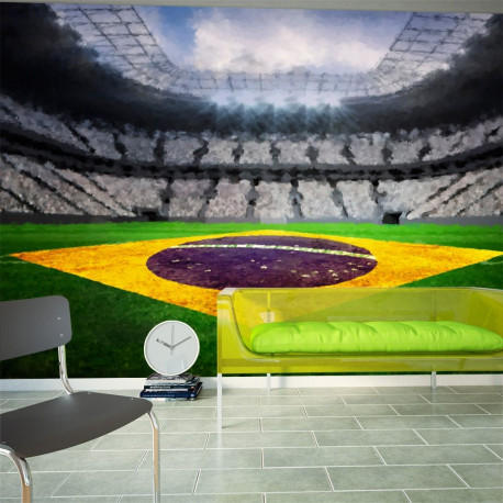 Fototapeet - Brazilian stadium - 250x175