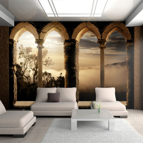Fototapeet - Mountain monastery - 150x105