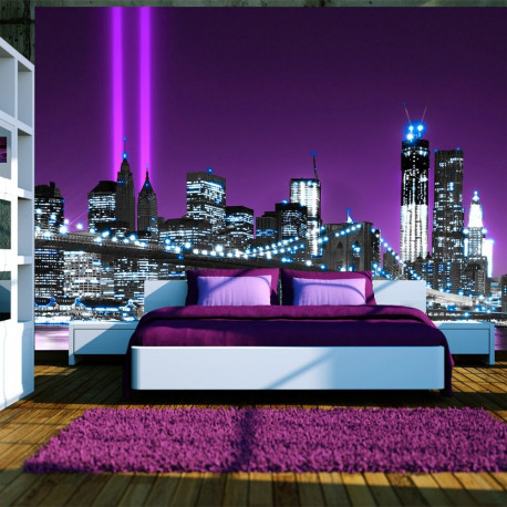Fototapeet - Luminous manhattan - 300x210