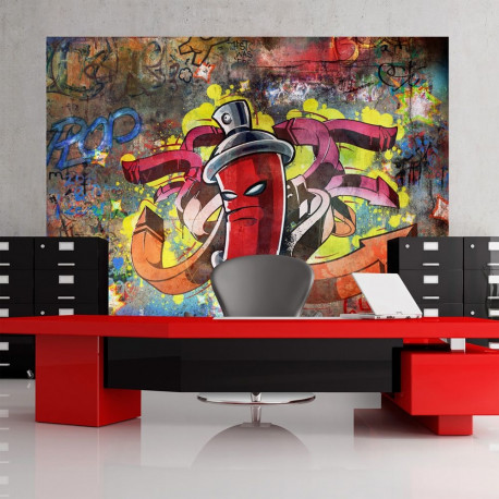 Fototapeet - Graffiti monster - 200x140