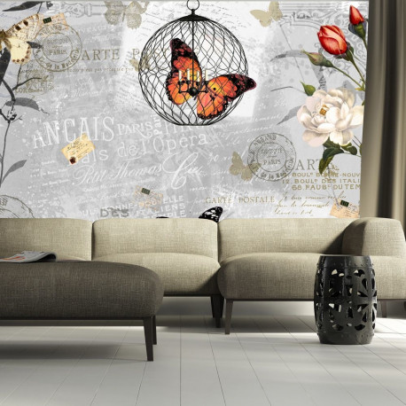 Fototapeet - Butterflies song - 200x140